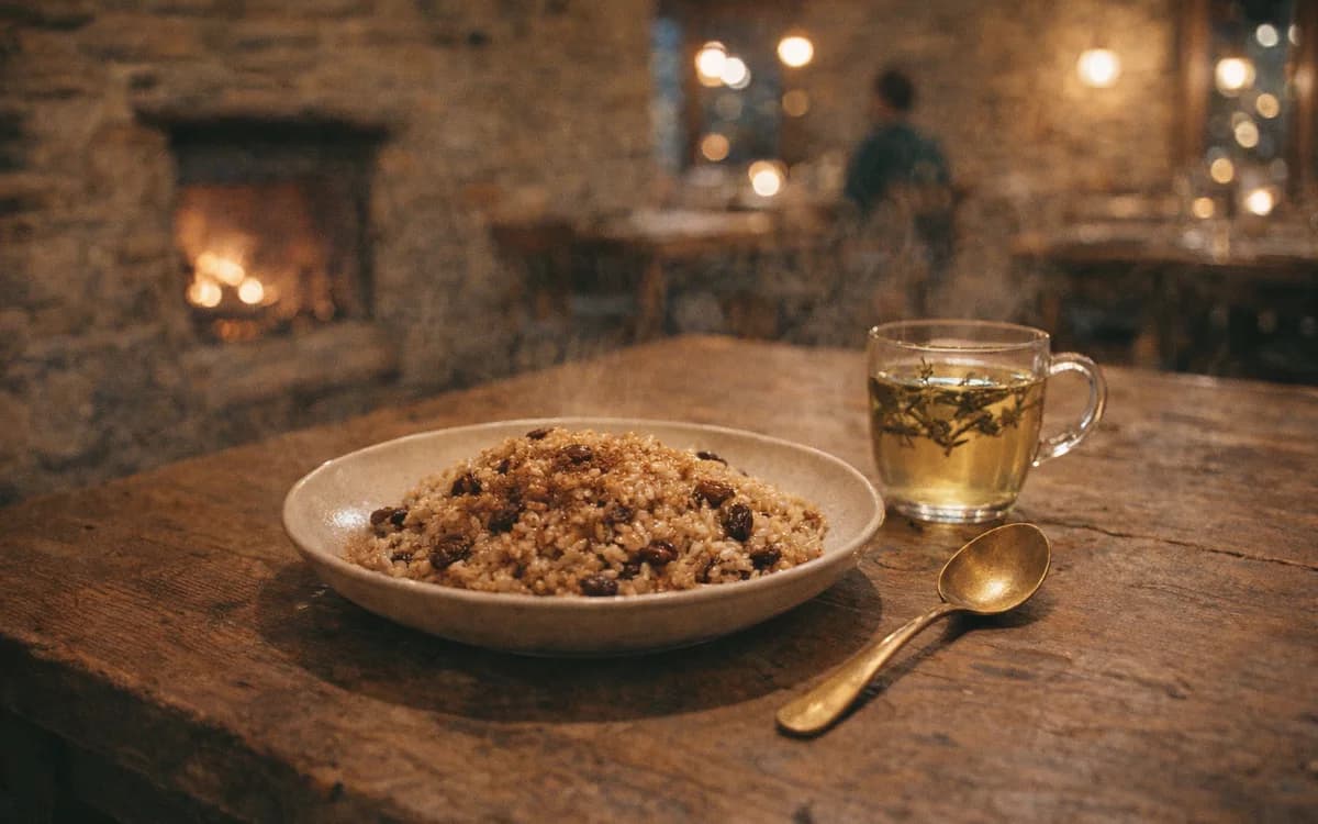Kabuni Recipe: Albanian Sweet Pilaf With Raisins