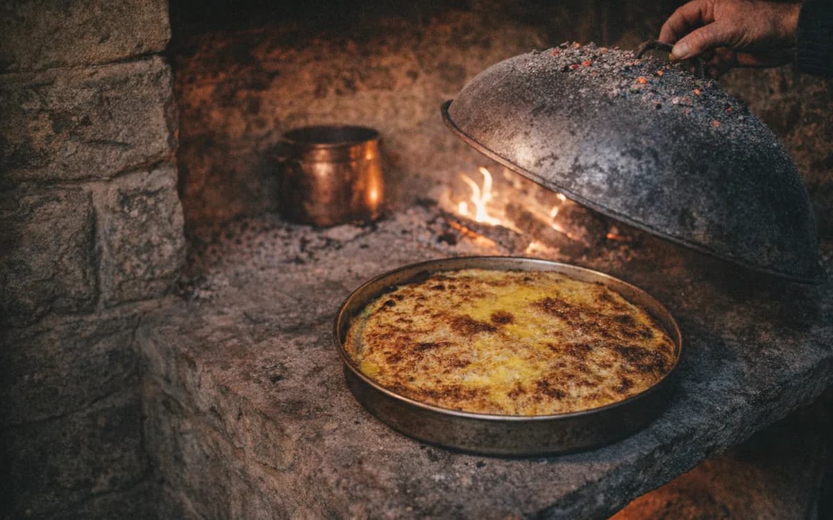 Lakror Explained: Albanian Pie Baked Under Embers